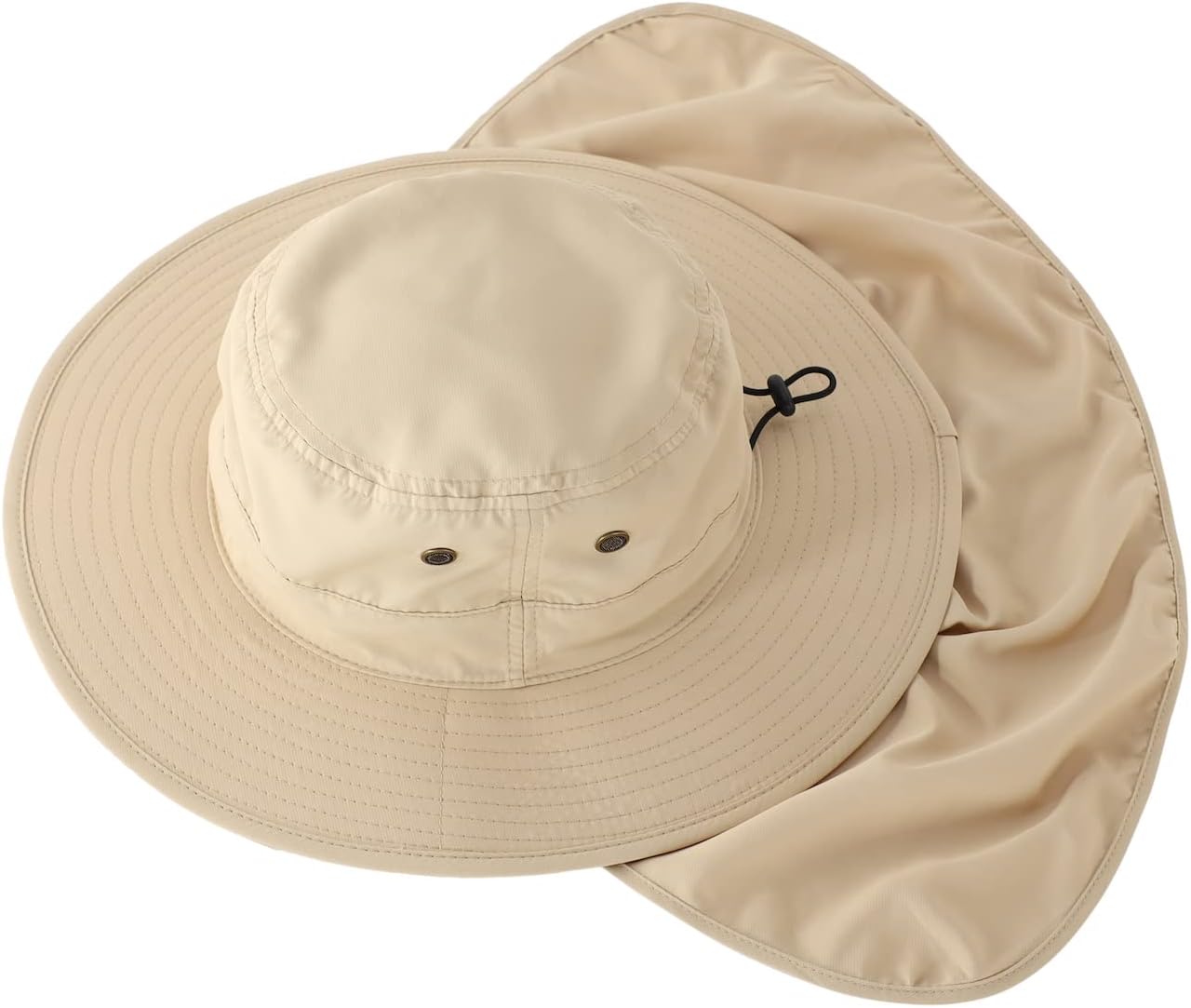Sombrero sol aire libre UV unisex con solapa cuello