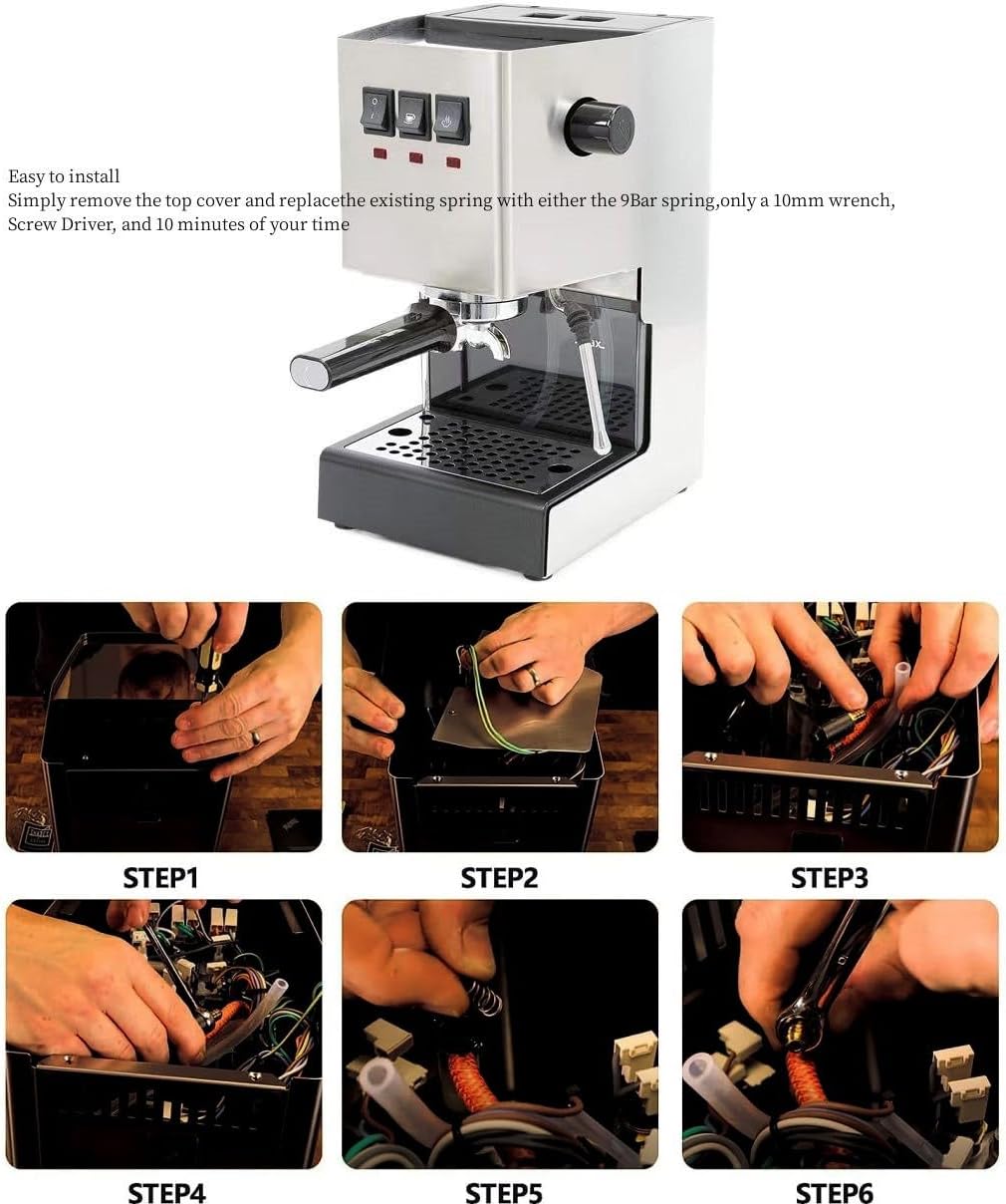Válvula presión 9 Bar Gaggia Classic PRO 2 Pzas