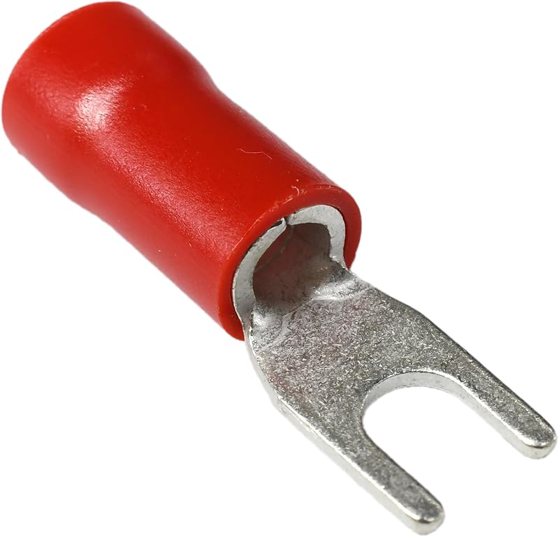 Conector espada horquilla aislado 8 AWG 600 V UL