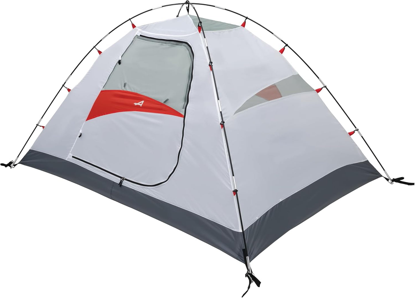 Tienda Taurus para 4 personas gris/rojo