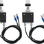 Disyuntor térmico 3-5A 18AWG tapa impermeable 32VCC 125/250VCA