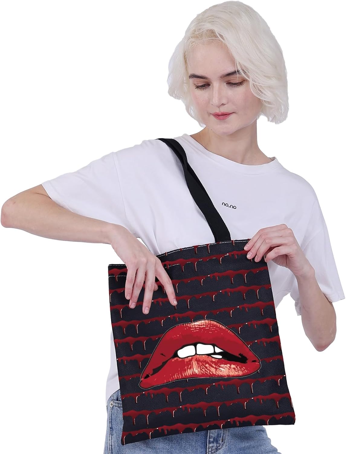 Bolsa terror labios fanático música inspirada