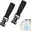 2 Pzas Clips Toalla Metal Gancho Bucle Ajustable Correa