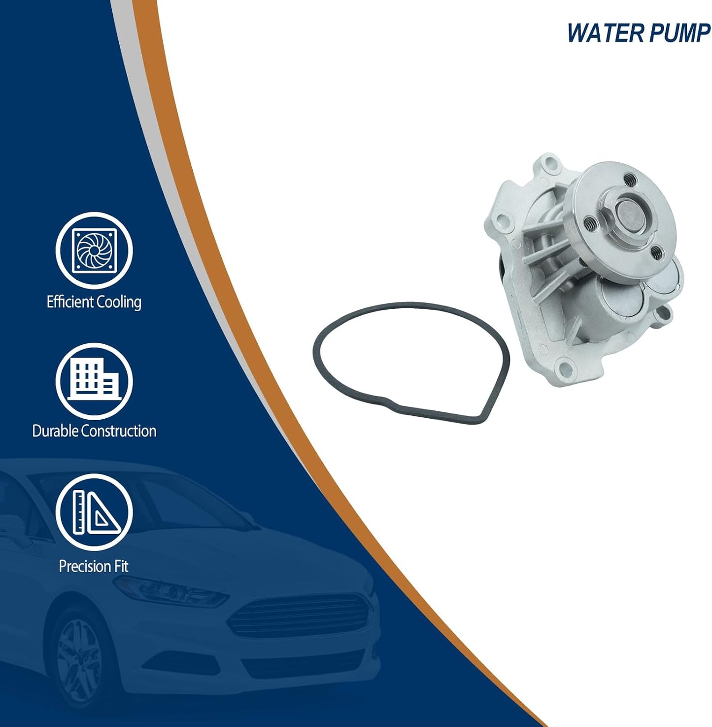 Kit bomba agua junta comp Chevy Cruze Sonic Aveo 1.6L/1.8L