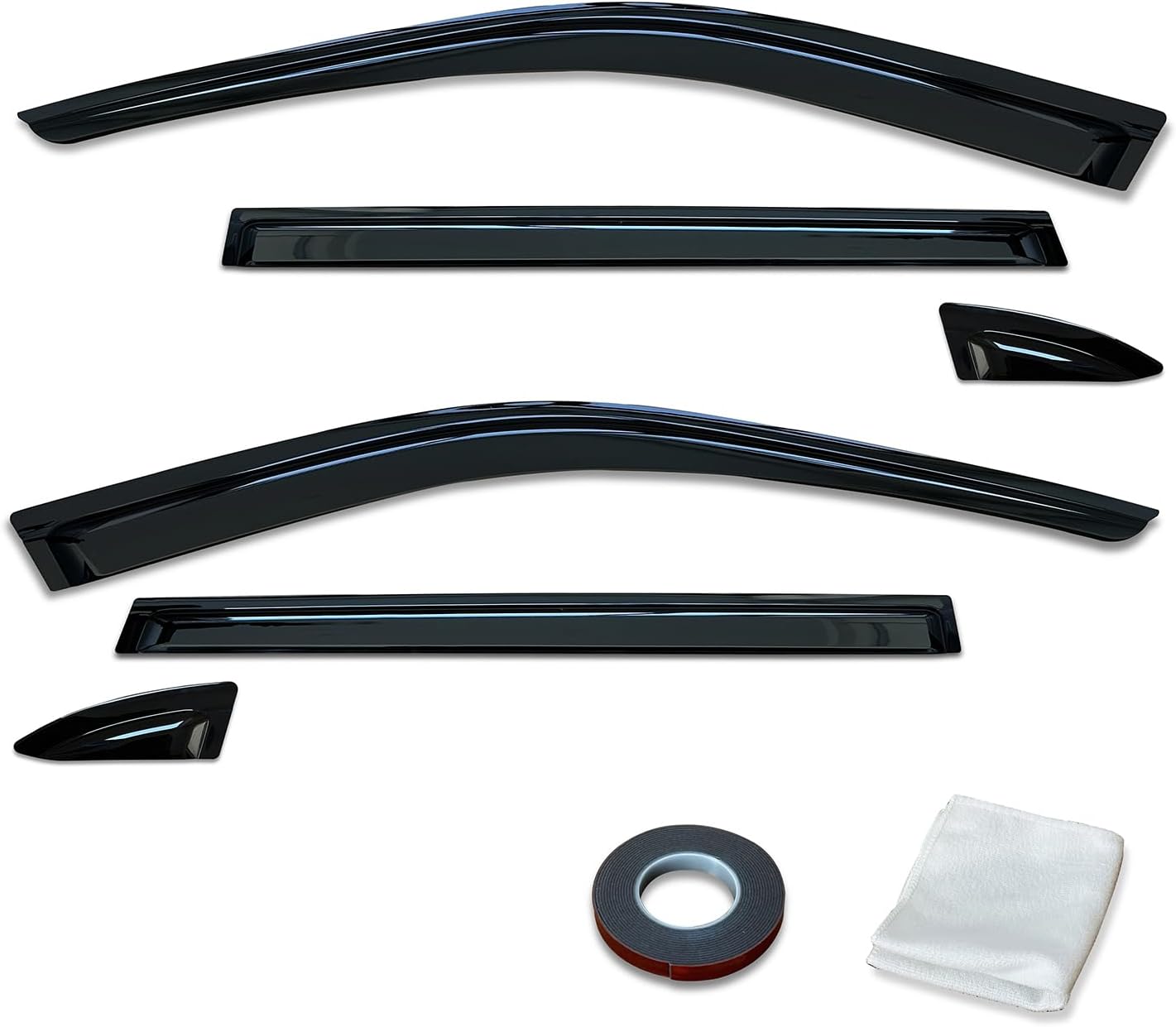 Visera lateral RAV4 19-25 set 6 pzas