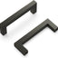 Tirador gabinete cocina núcleo sólido bronce 3"