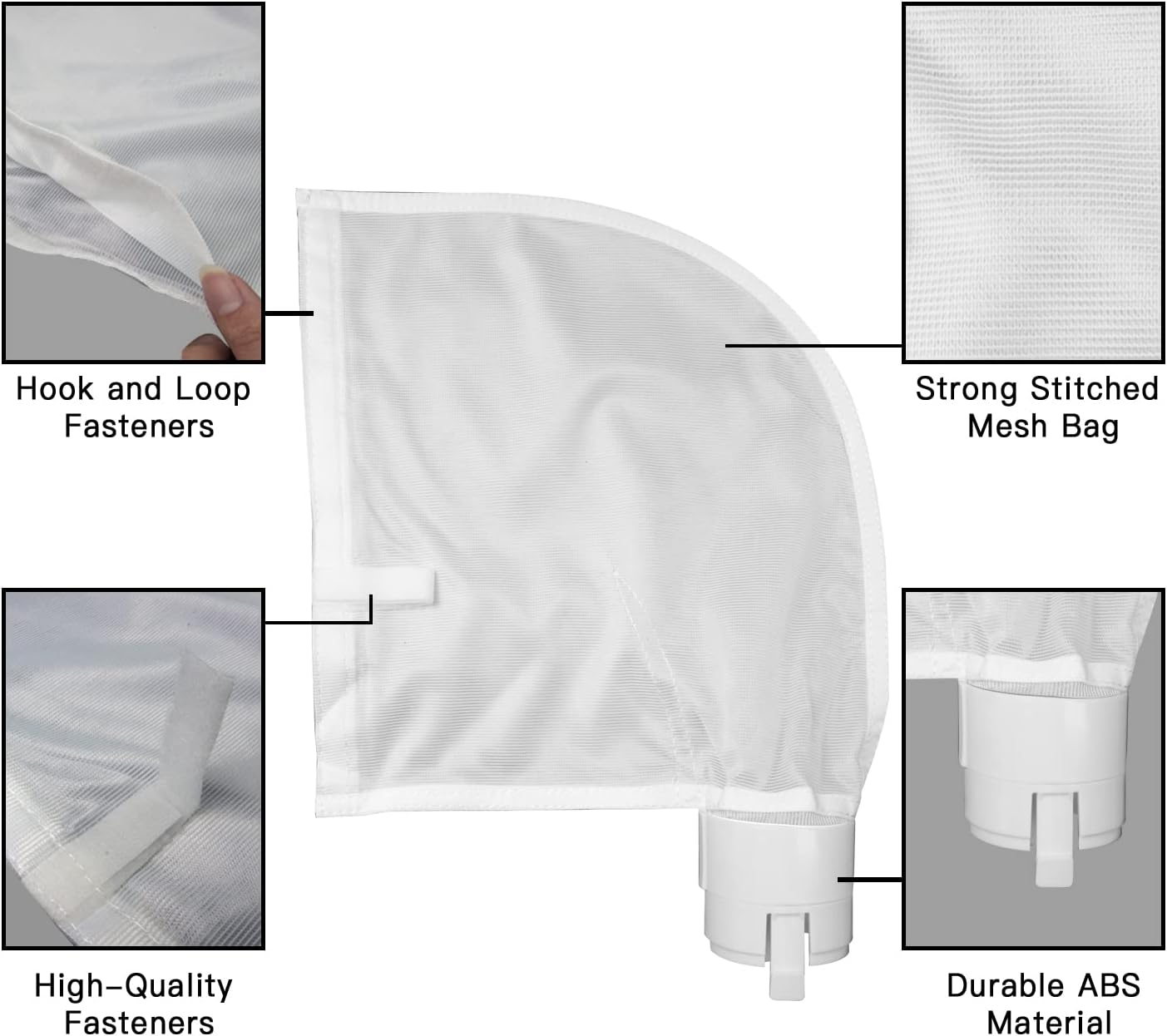 Bolsas filtro limpiador piscinas Polaris 360/380 set 3