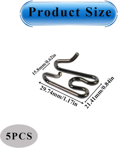 Enlaces extensión perros grandes set 5 acero cromado 0.09pulg