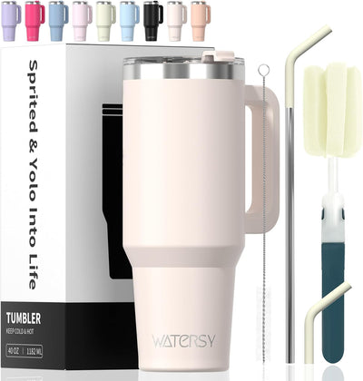 Vaso acero inox doble pared con tapa popote 40oz para viaje