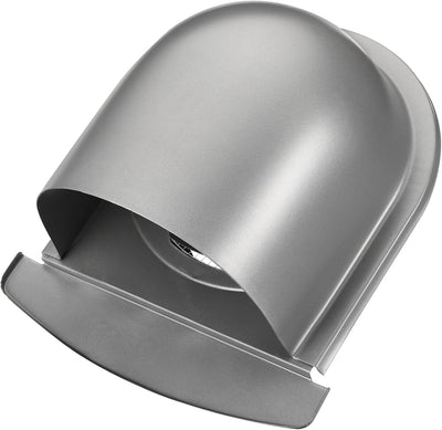 Rejilla ventilación 6pulg acero inox malla baño cocina gris