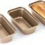 Mini moldes antiadherentes para hornear pan de 6 x 3 x 2 pulgadas