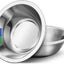 Set 2 Tazones Acero Inox 304 7pulg 21oz Apilables Cocina