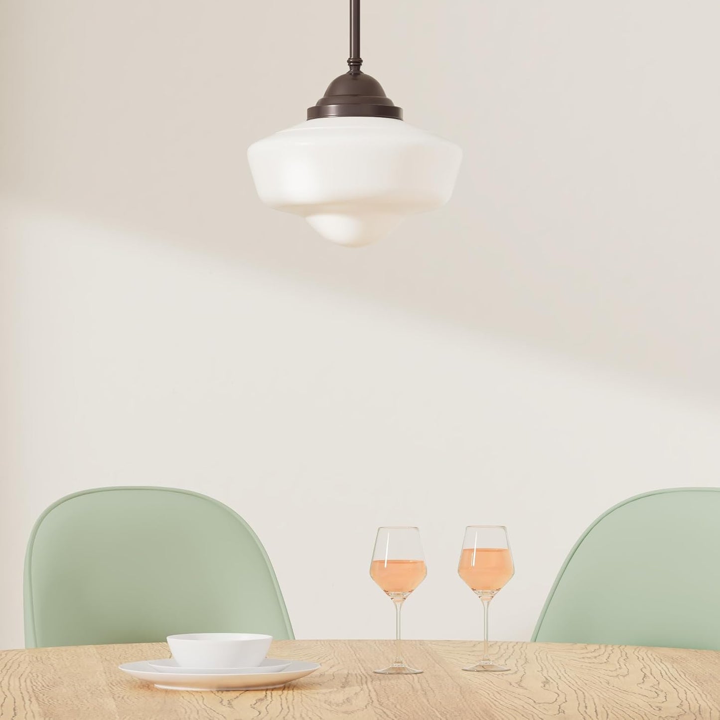 Colgante Lavery 1 luz 150W 13.75x12.25pulg bronce cepillado