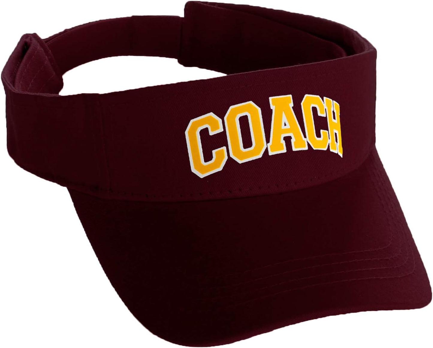 Sombrero visera deportiva personalizada con iniciales equipo