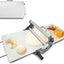 Laminadora masa plegable 12pulg acero inox ajustable
