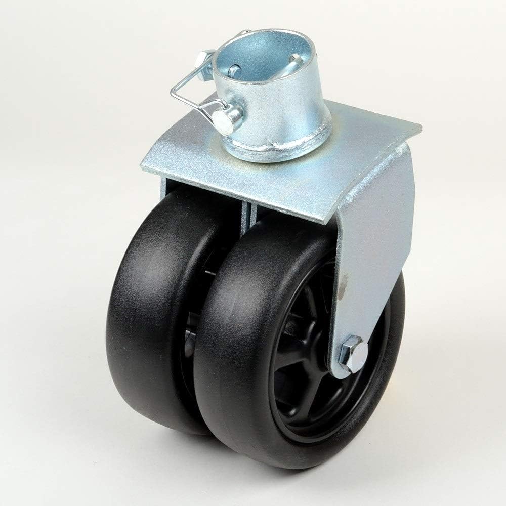 Rueda dual resistente 6" para remolque 2000LB