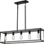 Lámpara colgante isla cocina 5 luces moderna