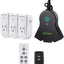 3 Pzas Interruptor Inalámbrico Control Remoto Interior WiFi