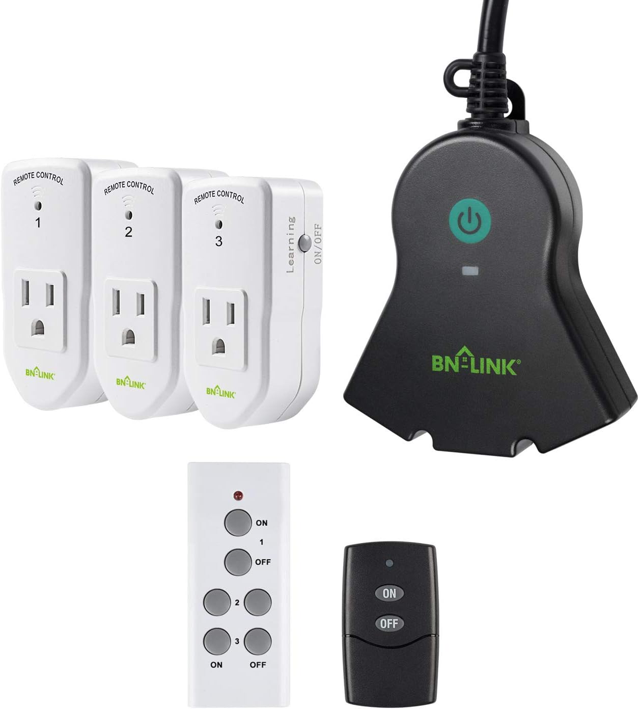 3 Pzas Interruptor Inalámbrico Control Remoto Interior WiFi