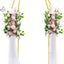 2 Soportes Arco Boda con Base Rectangular 5.9x6.9pies