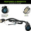 Arnés cableado conector remolque Ford F-150 Raptor 6.2L