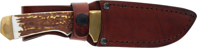 Cuchillo fijo SS alto carbono 8.4pulg mango estaglón supervivencia