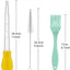 Set 14 Pzas jeringa 11pulg cepillos cocina pavo resistente