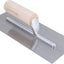 Paleta adhesiva profesional 1/16x1/16x1/16 con muesca plata/madera