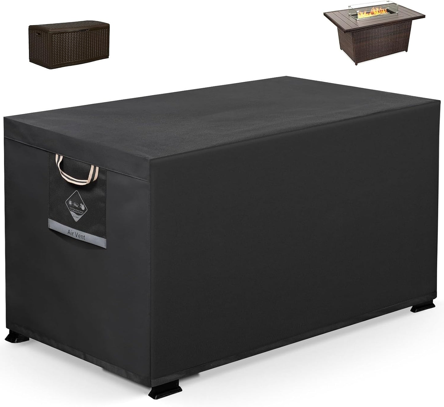Cubierta hoguera rectangular 64x30pulg impermeable