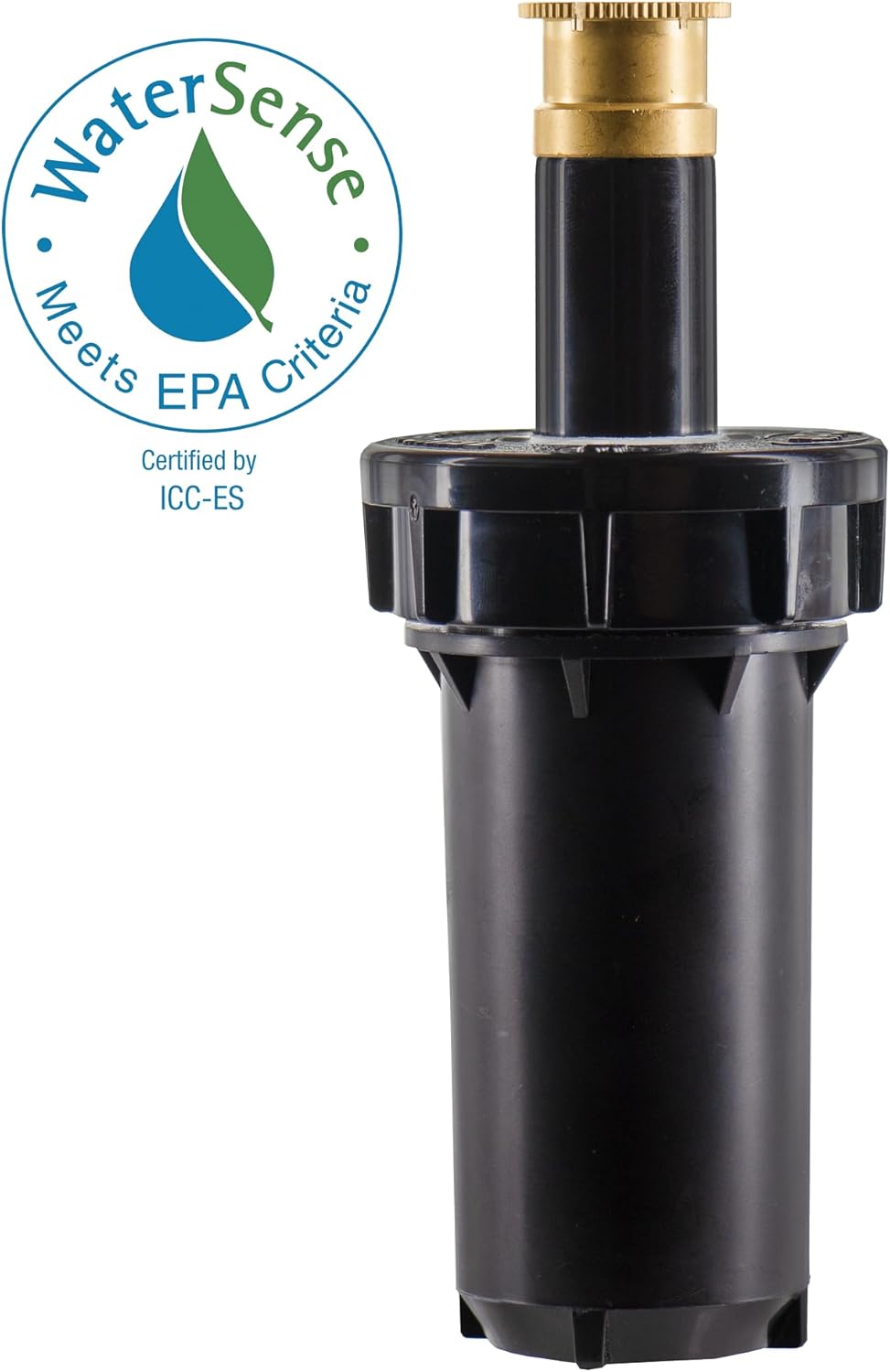 Cuerpo rociador ajustable 2pulg boquilla latón 15x5pies