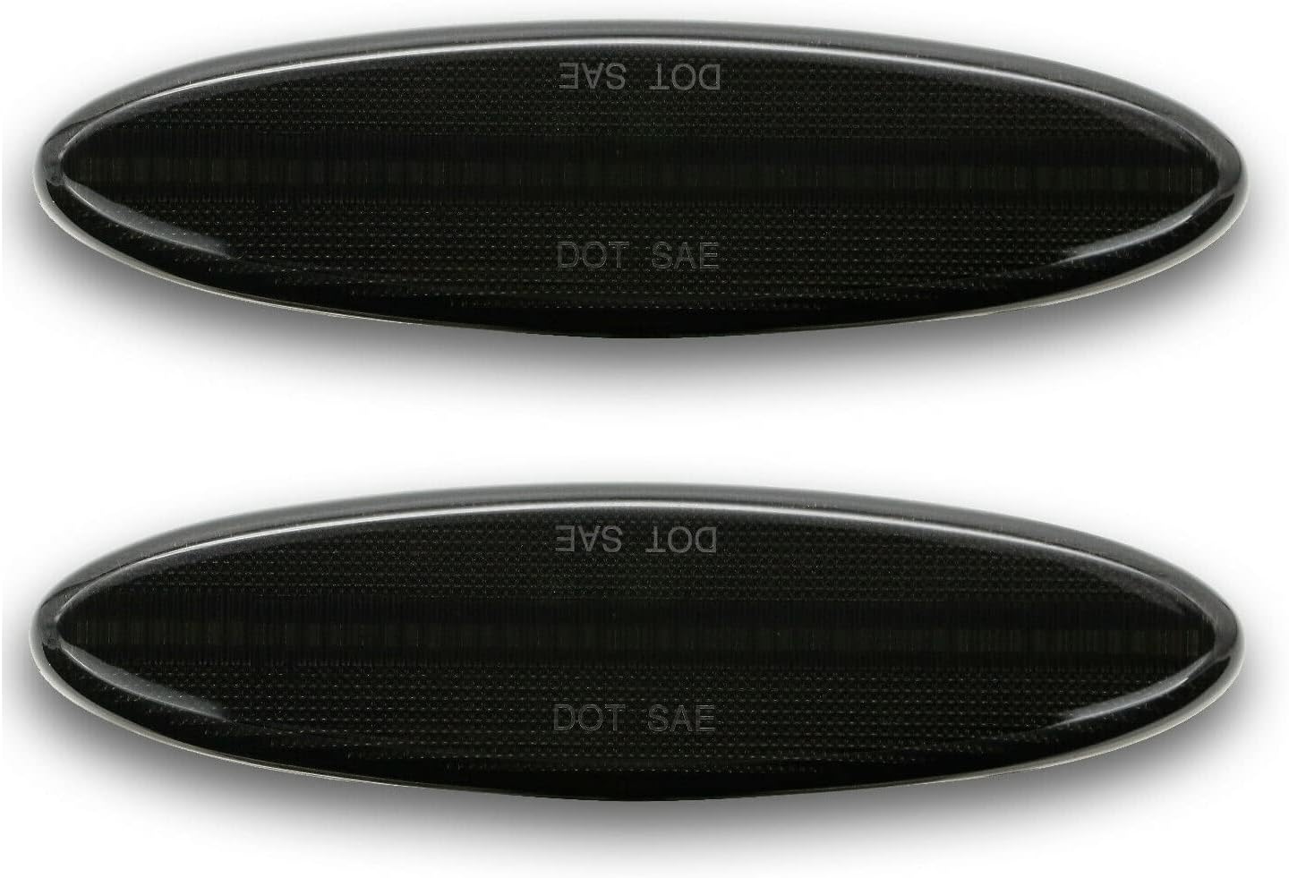 2 Luces LED Ahumadas Rojas para Guardabarros Corvette C5 Z
