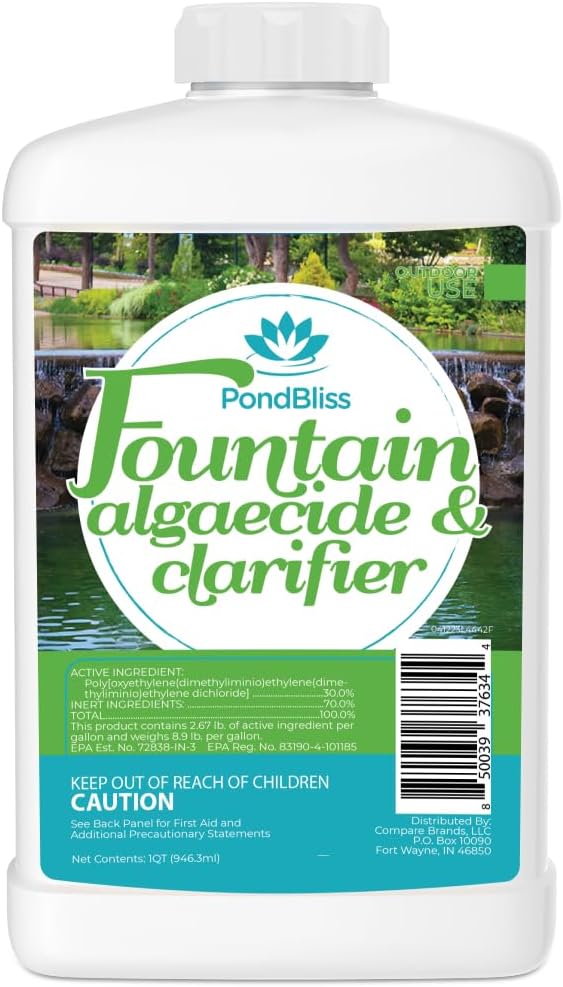 Algicida para fuentes claras 8oz