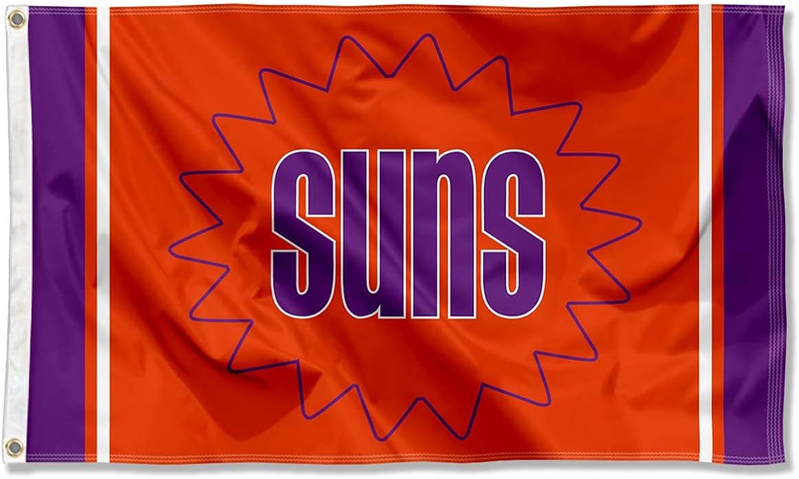 Bandera Phoenix Suns vintage para interiores y exteriores