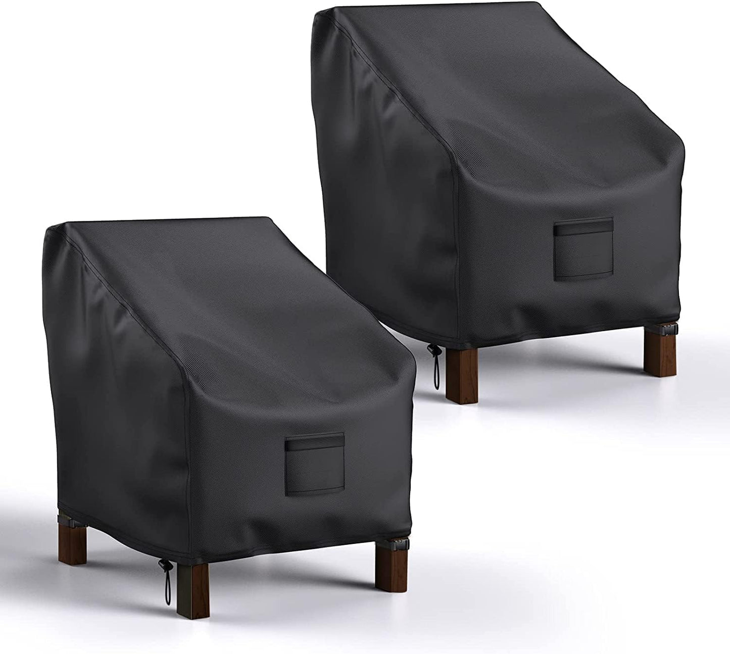 Fundas sillas patio impermeables 30x27x36pulg pack