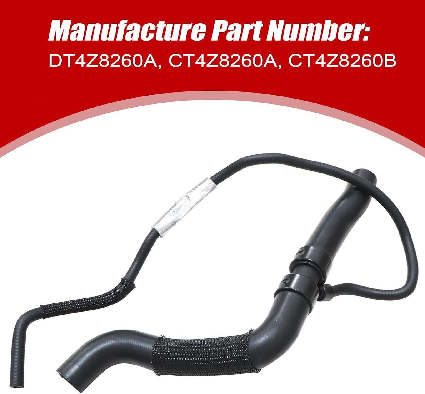 Manguera refrigerante motor 2.0L comp Ford Edge L4 12-15