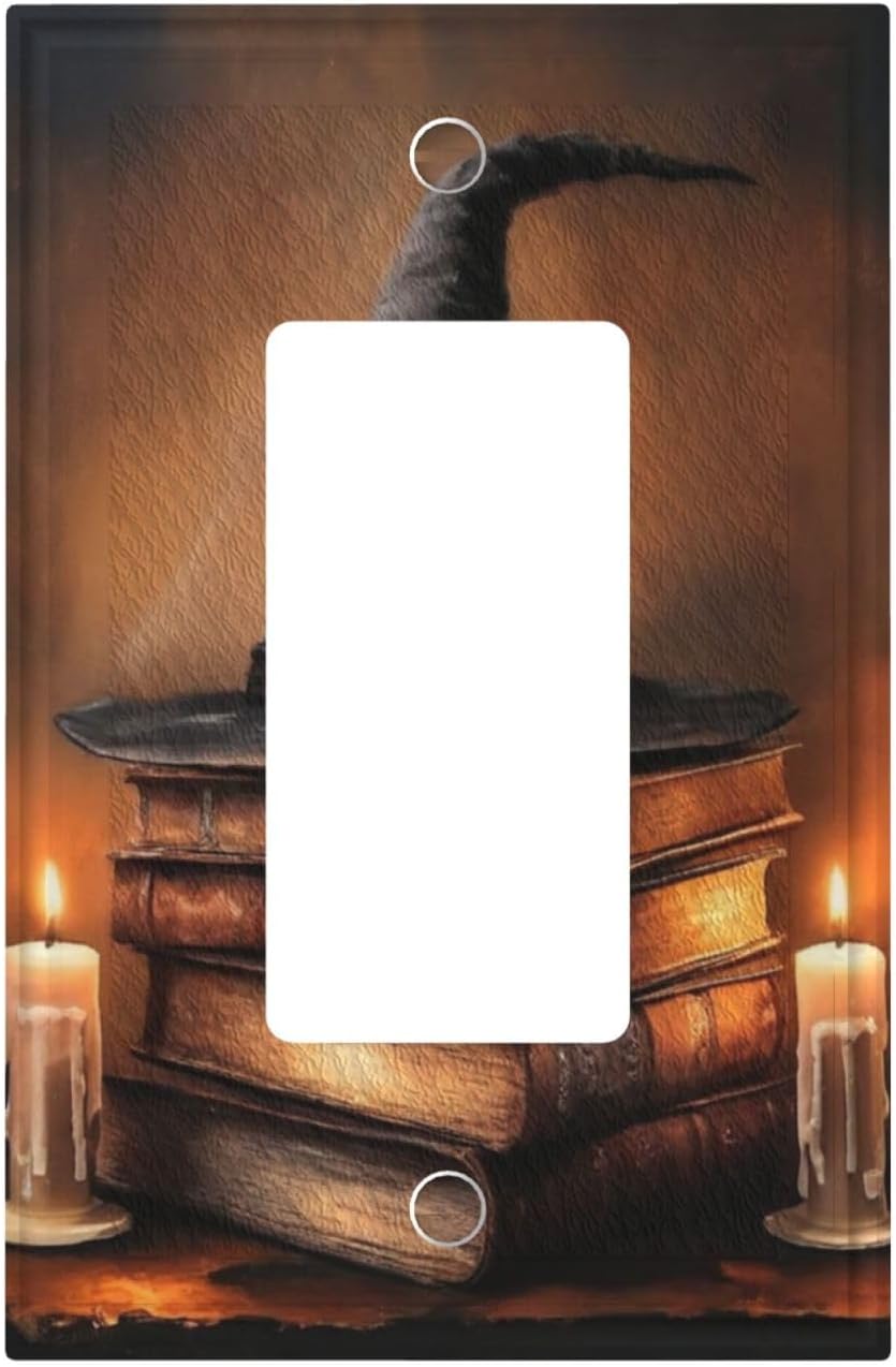 Placa interruptor decorativa taza mágica pandilla basculante