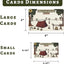 Kit atado nudos campamento tarjetas impermeables