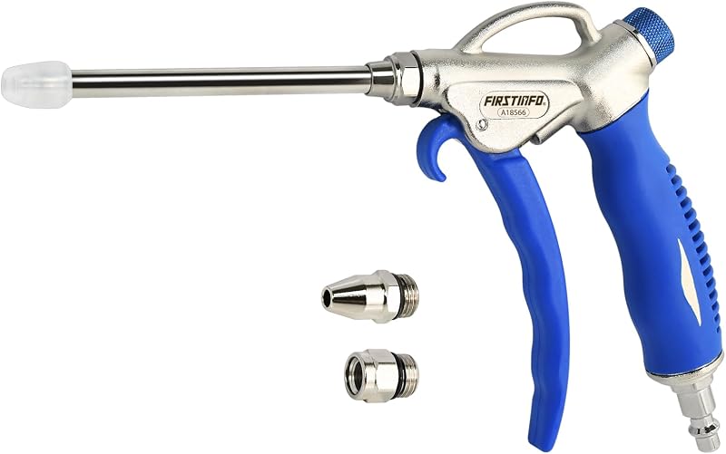 Pistola soplador aire alta presion flujo ajustable