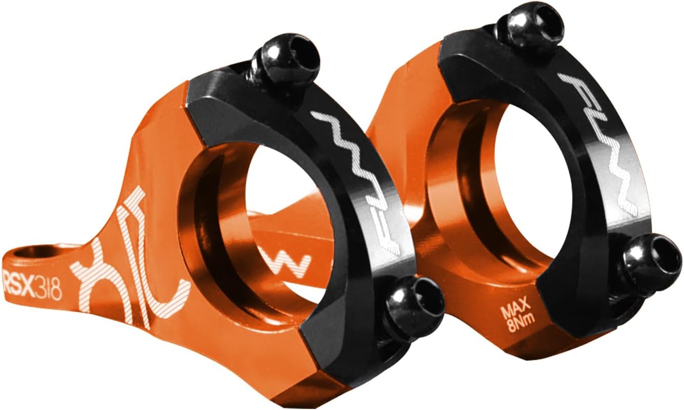 Vástago bicicleta 31.8mm abrazadera 2 Pzas ajustable 45-50mm