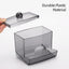 Dispensador Qtip 10oz soporte grande baño negro