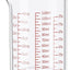 Taza medidora vidrio borosilicato 4oz pico V