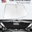 Parasol plegable para Toyota Prius 2010-15 bloquea UV