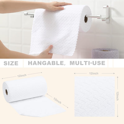 80 Paños Microfibra 12x12pulg Reutilizables Absorbentes