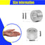 10 Espaciadores Aluminio 0.24x0.47x0.31pulg