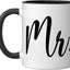 Taza Cerámica para Casados Negro/Blanco