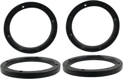 Espaciador altavoz coche 6.5" 4uds color negro