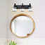 Lámparas baño sobre espejo 3 luces industrial modernas