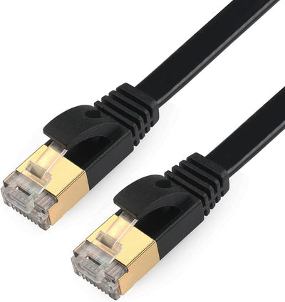 Cable Ethernet plano Cat7 STP 10G 600MHz 50ft