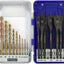 Set 15 Pzas Brocas HSS para Madera Dura 5/64 a 25/64