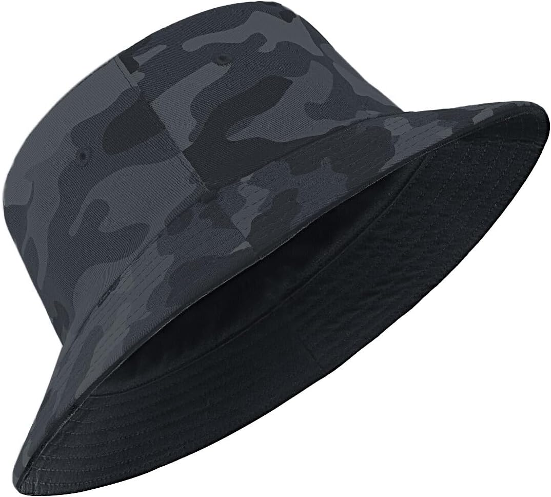 Sombrero pescador XXL reversible algodón playa